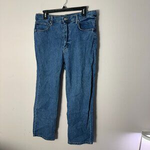 EUC Womens Wild Fable 14 Denim Jeans Pants Highest Rise Straight Button Fly